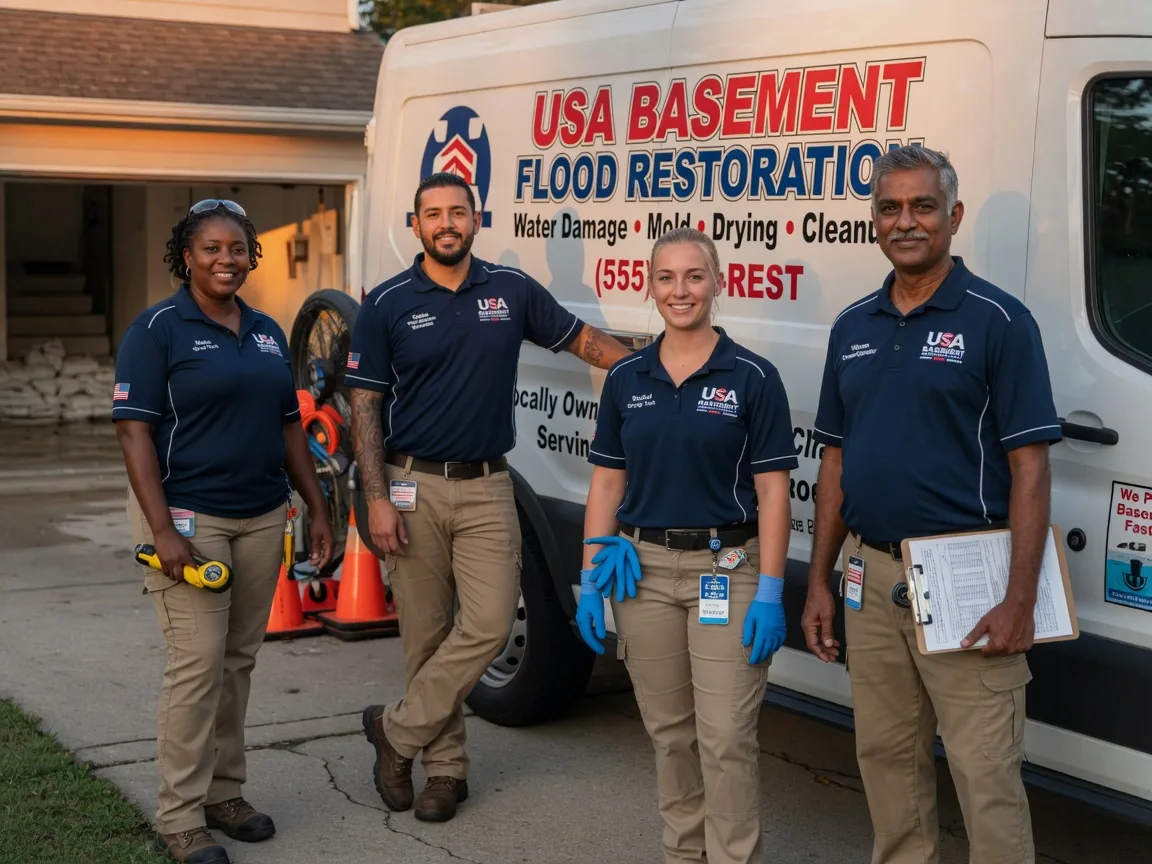 Basement Flood Cleanup company in Columbus, KS
